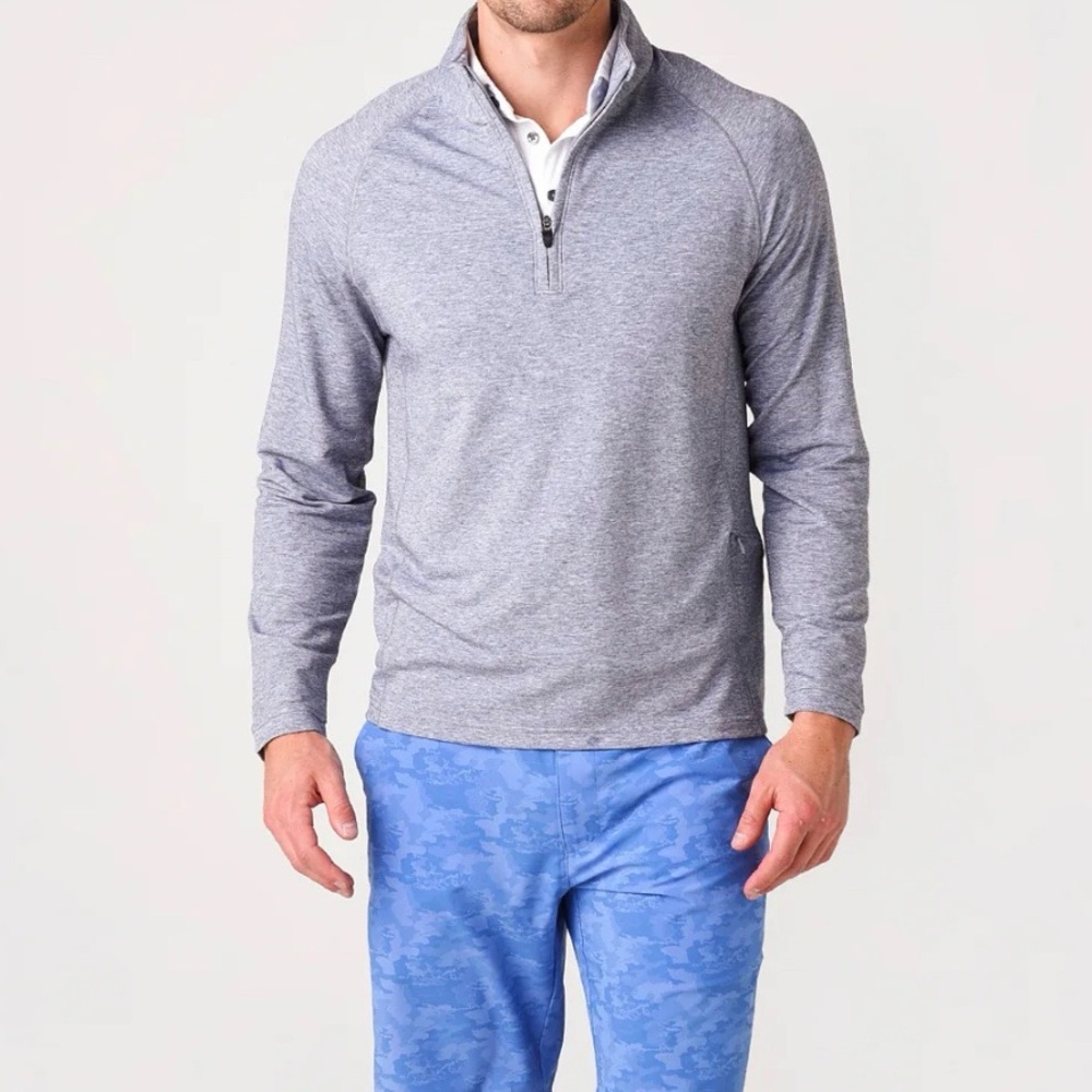 Bonobos Golf Gray Playthrough Performance Half-Zi… - image 1